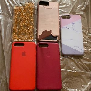 iPhone 7 Plus Cases (willing to sell separately)